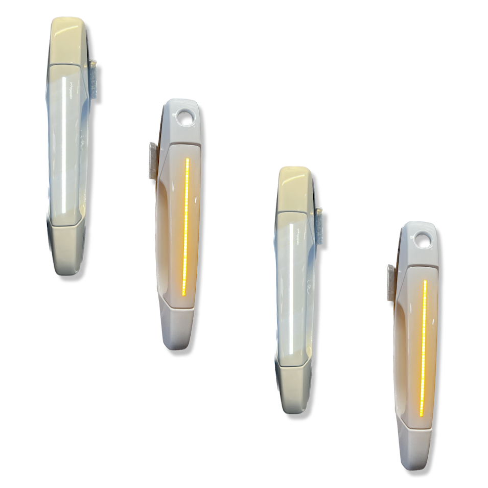 New Chrome Rear Passenger Side Exterior Door Handle For 07-13 Silverado Sierra - Foto 1