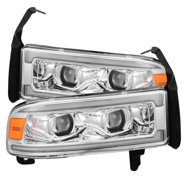 1994-01 DODGE RAM 1500 / 1994-02 RAM 2500/3500 ALPHAREX LUXX HEADLIGHTS