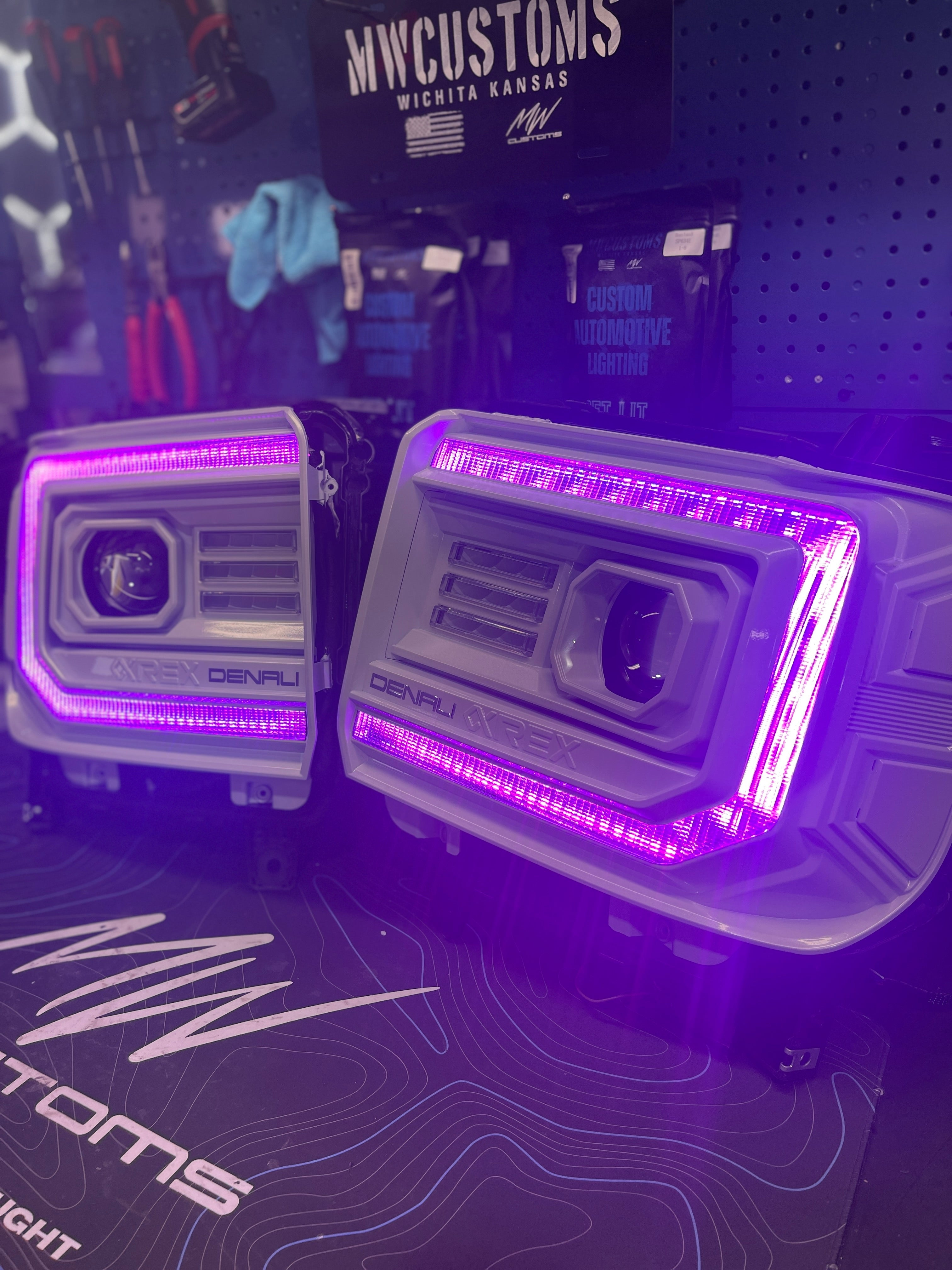 2014-18 ALPHAREX GMC SIERRA HEADLIGHTS