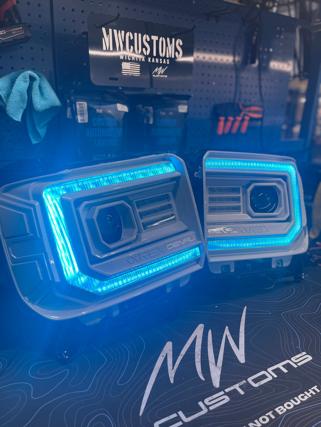 2014-18 ALPHAREX GMC SIERRA HEADLIGHTS