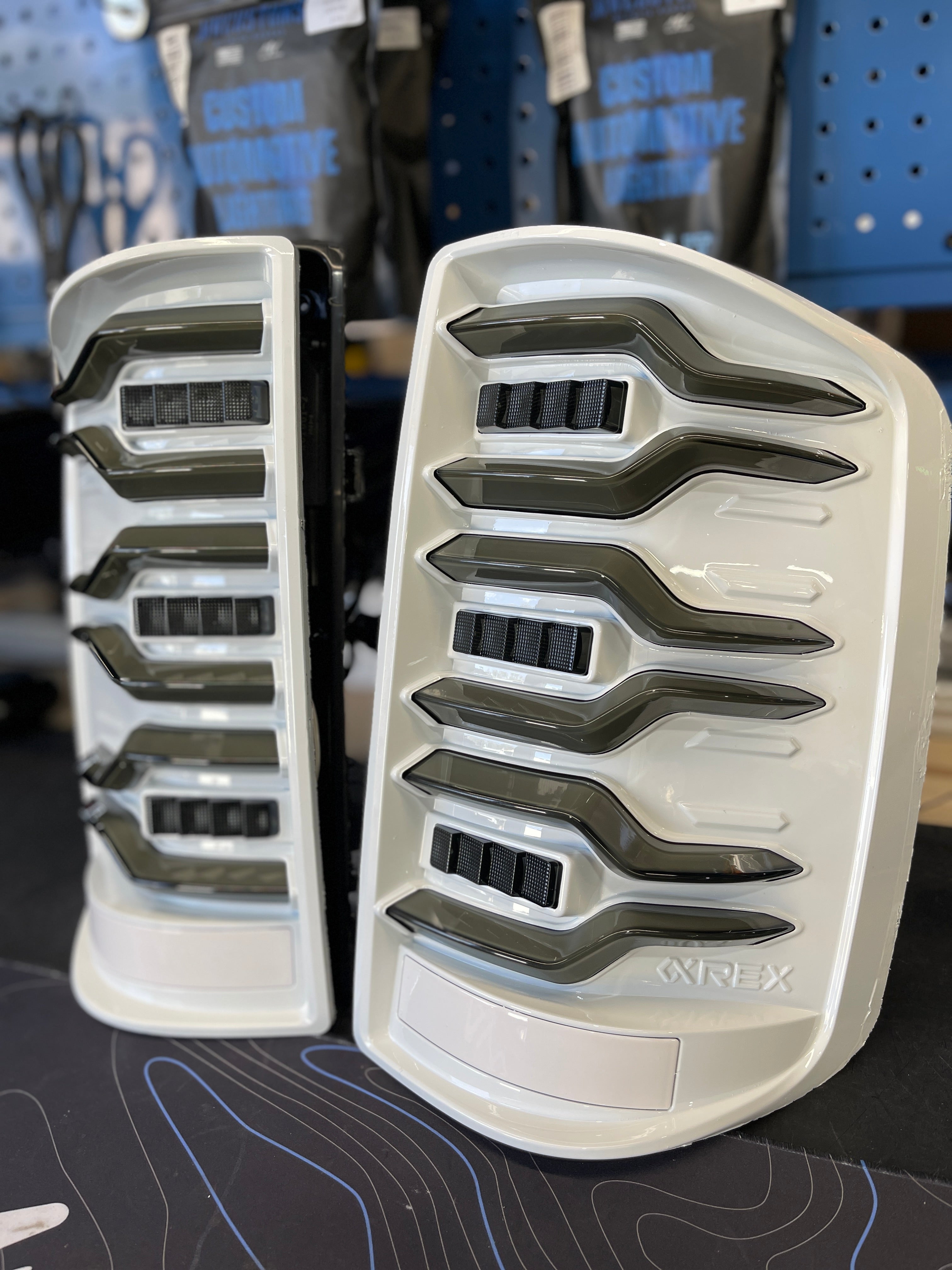 2014 - 18 CHEVY SILVERADO ALPHAREX LUXX SERIES TAIL LIGHTS