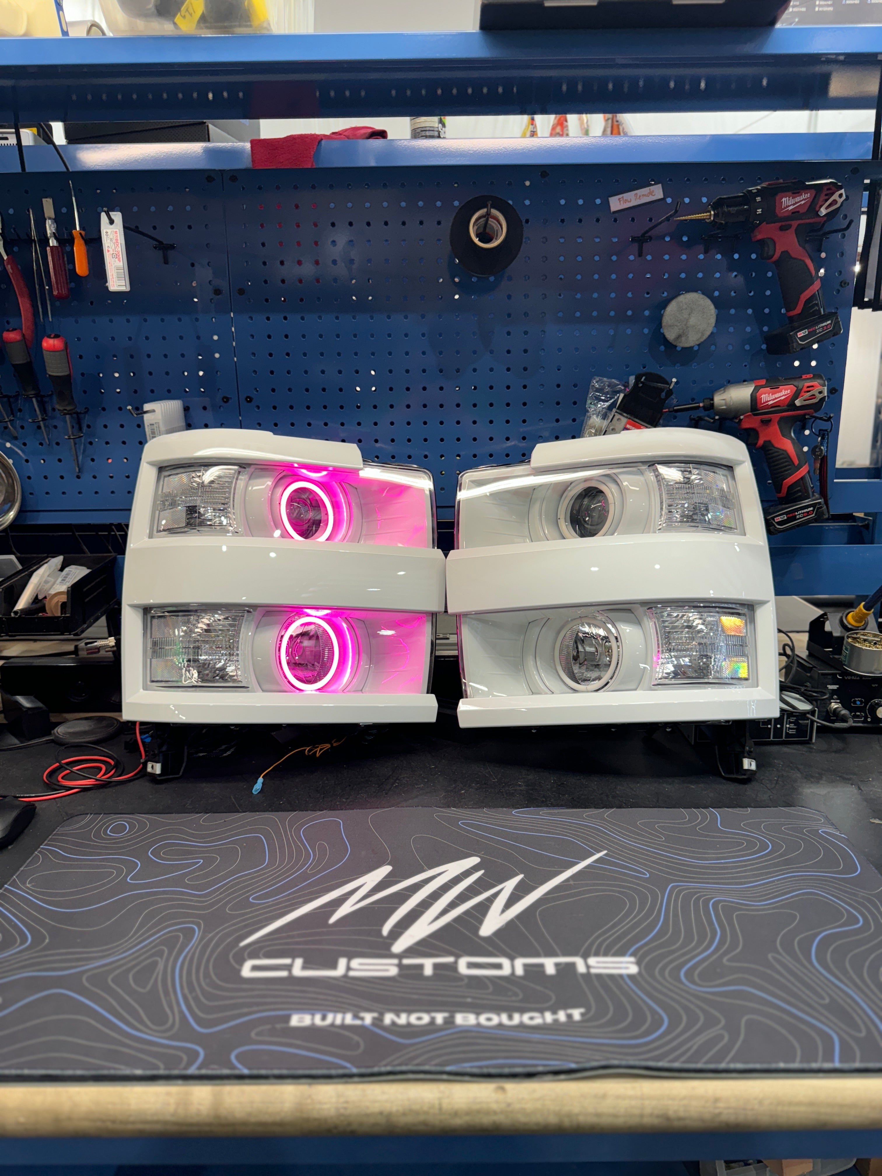 2015-19 CHEVROLET SILVERADO HD 2500/3500 OEM STYLE HEADLIGHTS