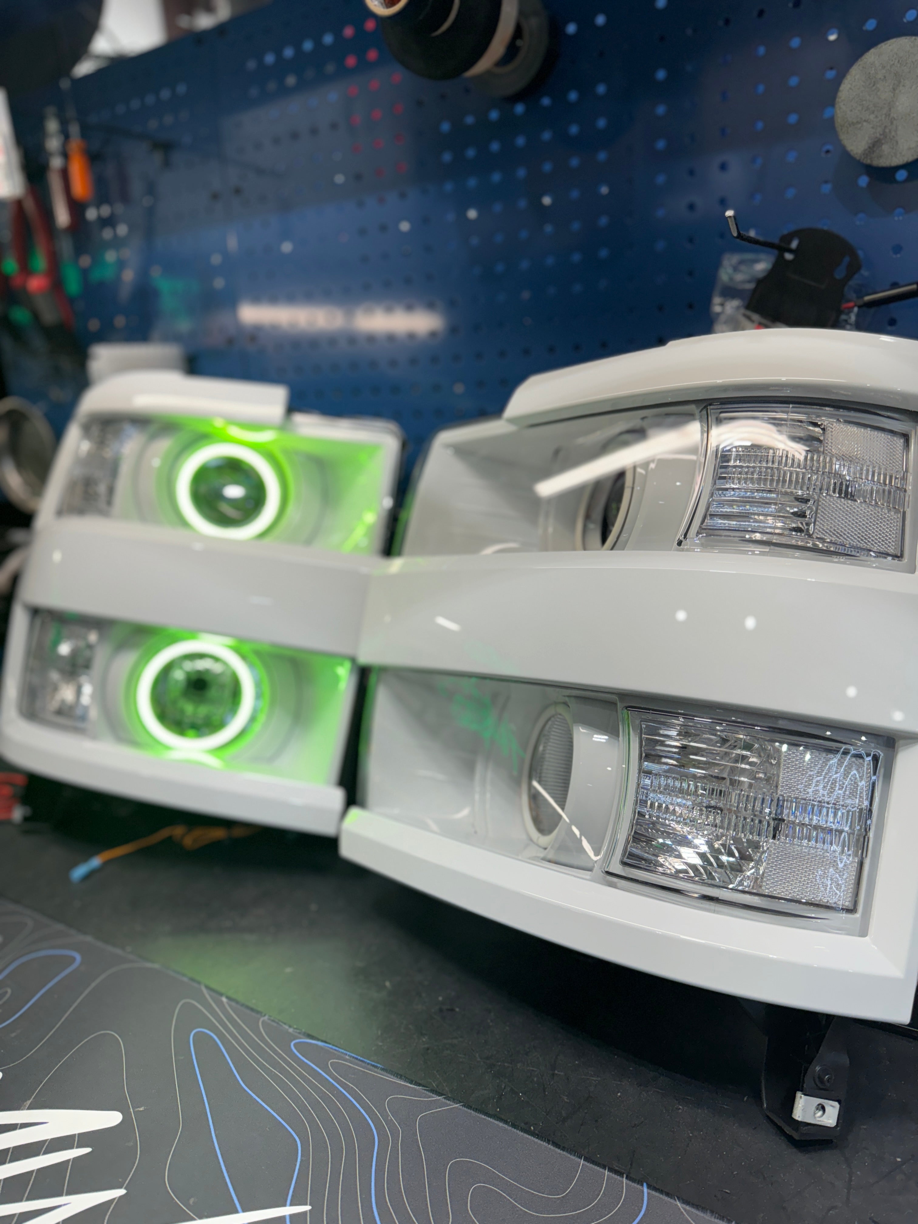 2015-19 CHEVROLET SILVERADO HD 2500/3500 OEM STYLE HEADLIGHTS