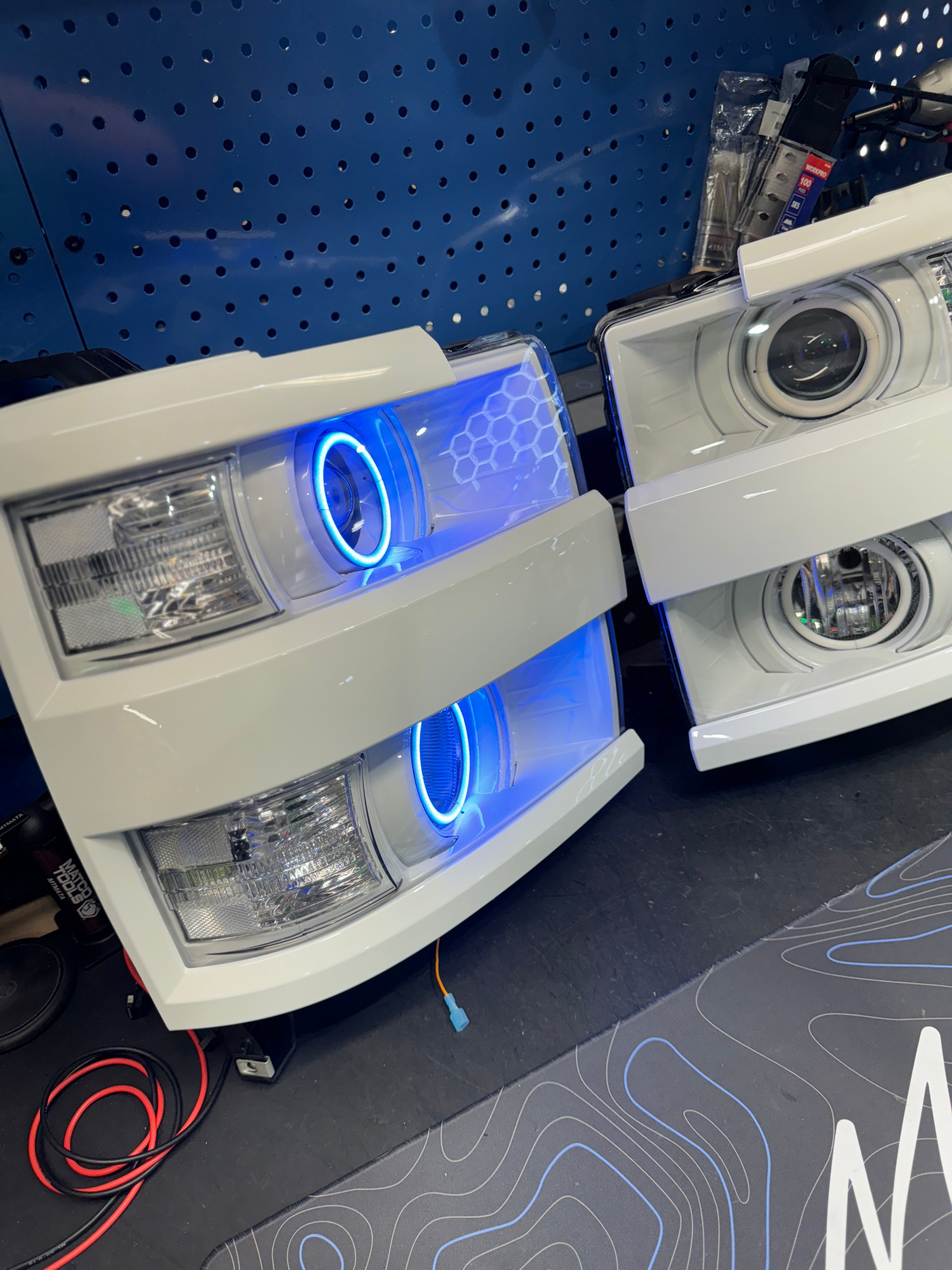 2015-19 CHEVROLET SILVERADO HD 2500/3500 OEM STYLE HEADLIGHTS