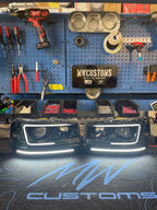 1999 - 06 GMC SIERRA C BAR HEADLIGHTS GEN 2