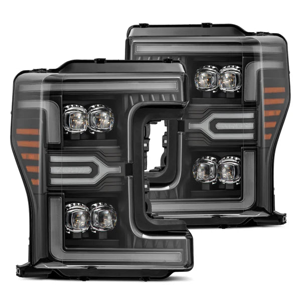 PRE-BUILT 2017-19 FORD SUPER DUTY ALPHAREX MKII HEADLIGHTS NOVA SERIES | APO