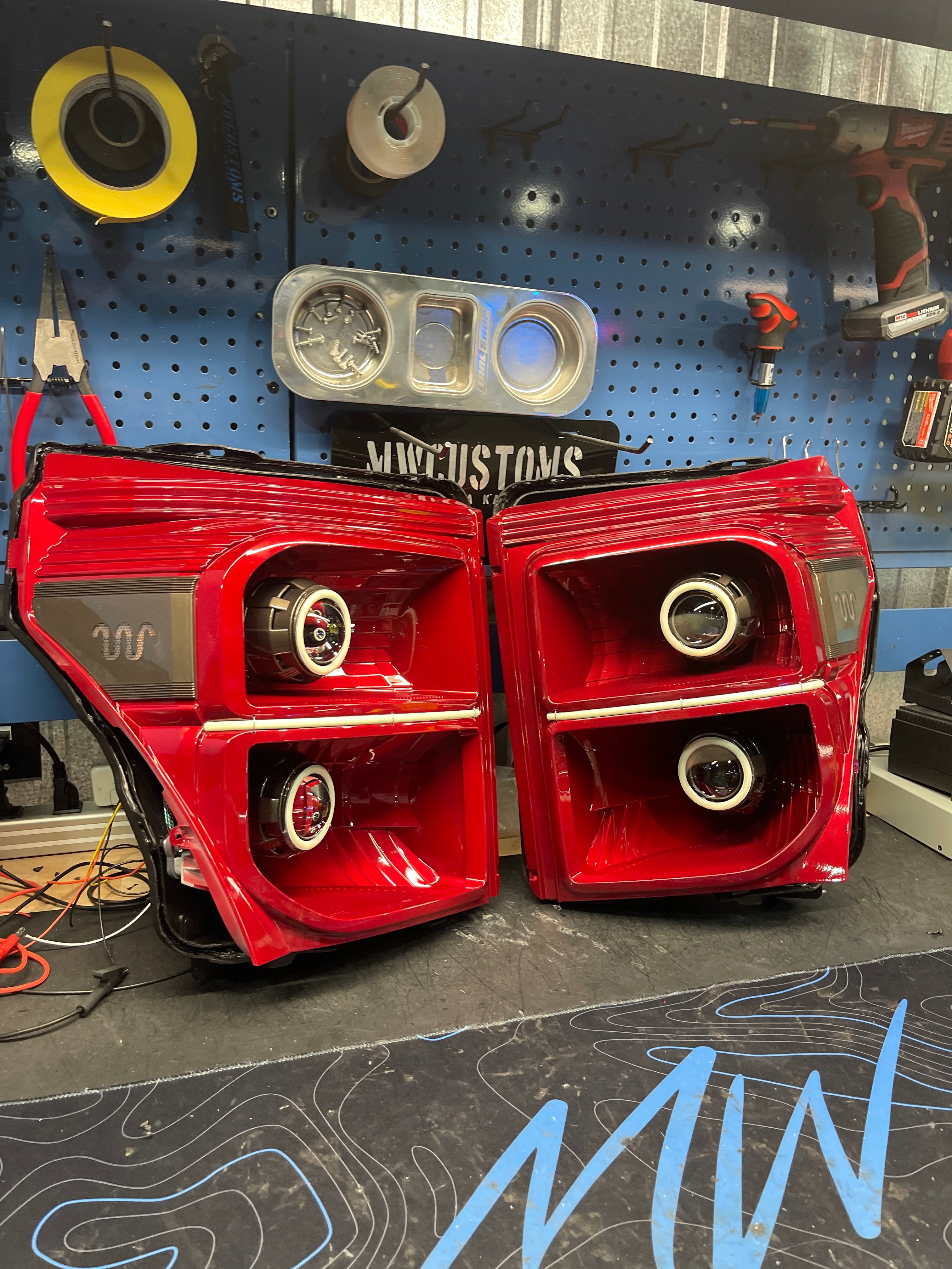 2011 - 16 FORD SUPER DUTY RETRO FIT PROJECTOR HEADLIGHTS