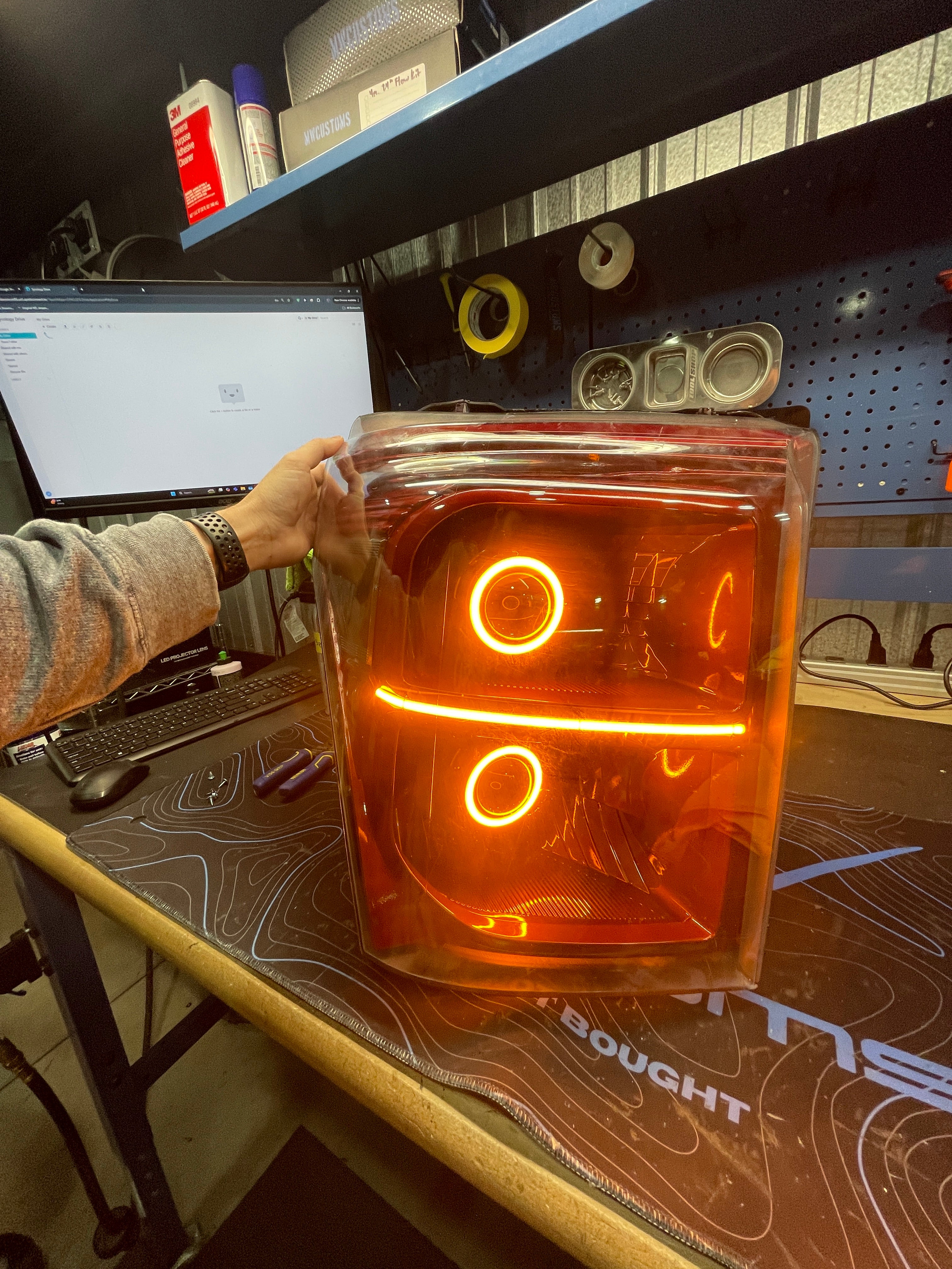 2011 - 16 FORD SUPER DUTY RETRO FIT PROJECTOR HEADLIGHTS