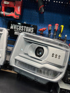 2014-19 GMC SIERRA MWCUSTOMS PREMIUM SWITCHBACK HEADLIGHTS