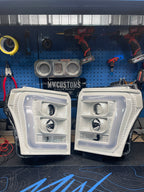 2011-16 FORD SUPER DUTY C BAR HEADLIGHTS