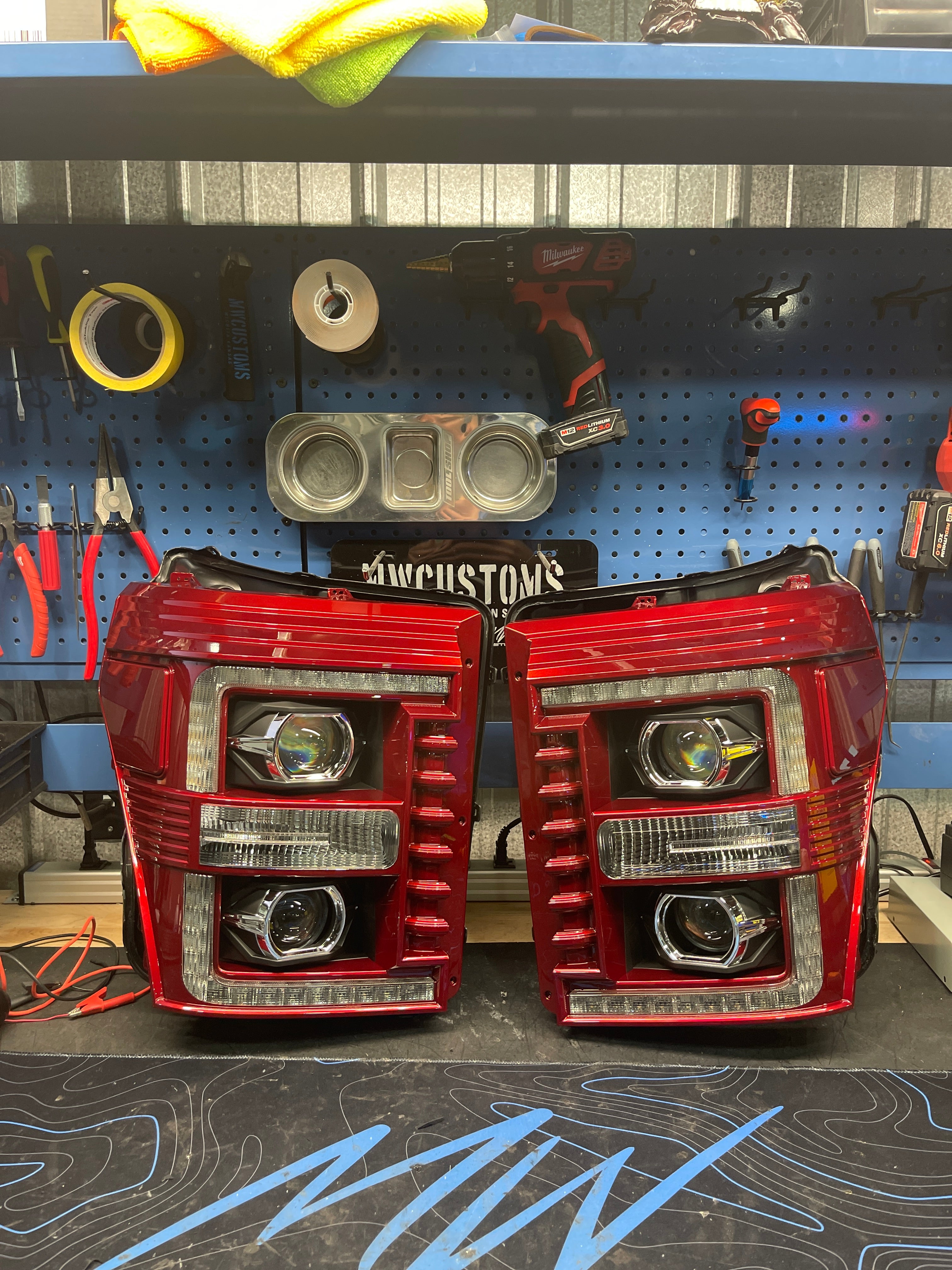 2011-16 FORD SUPER DUTY ALPHAREX HEADLIGHTS