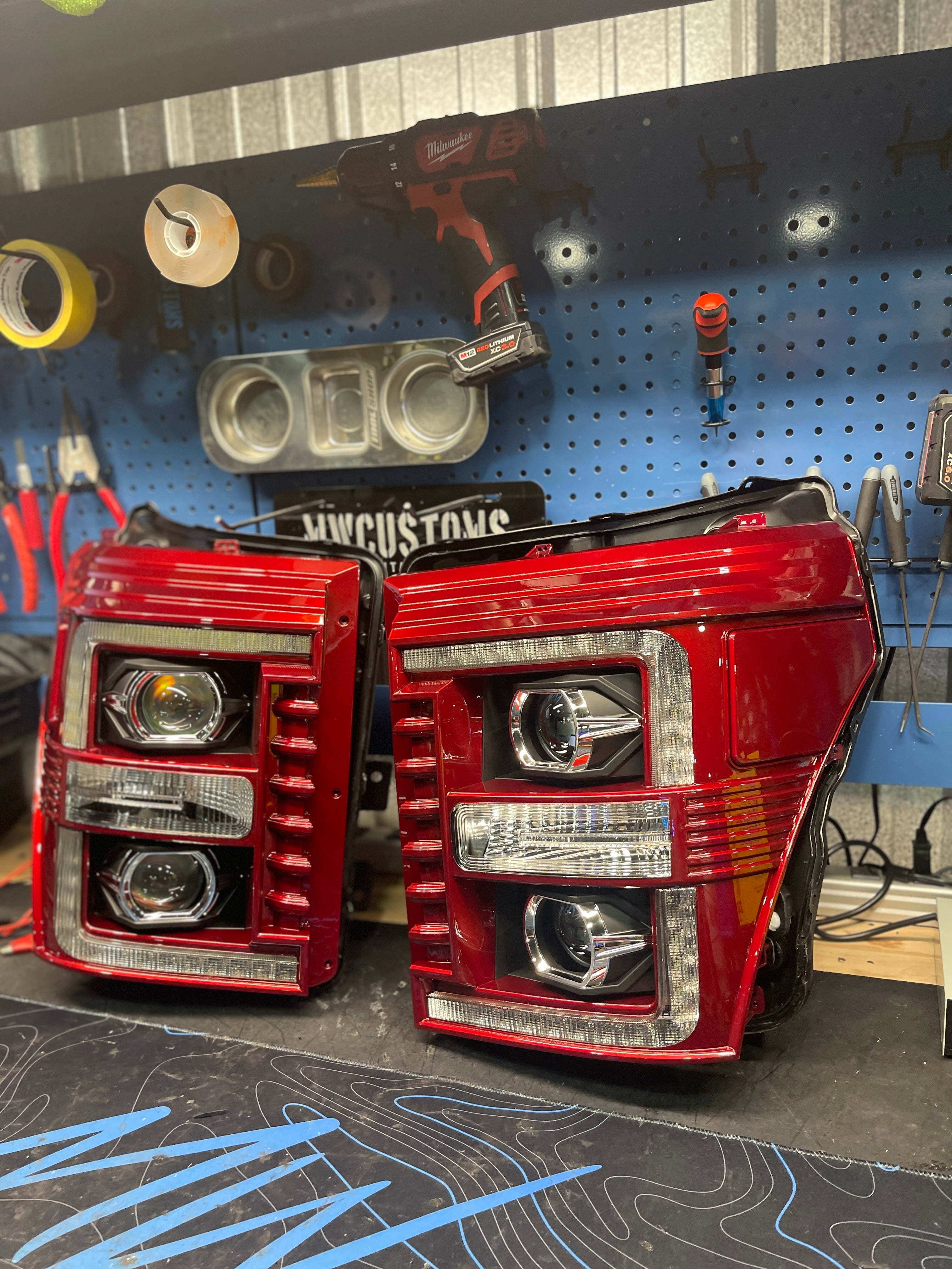 2011-16 FORD SUPER DUTY ALPHAREX HEADLIGHTS