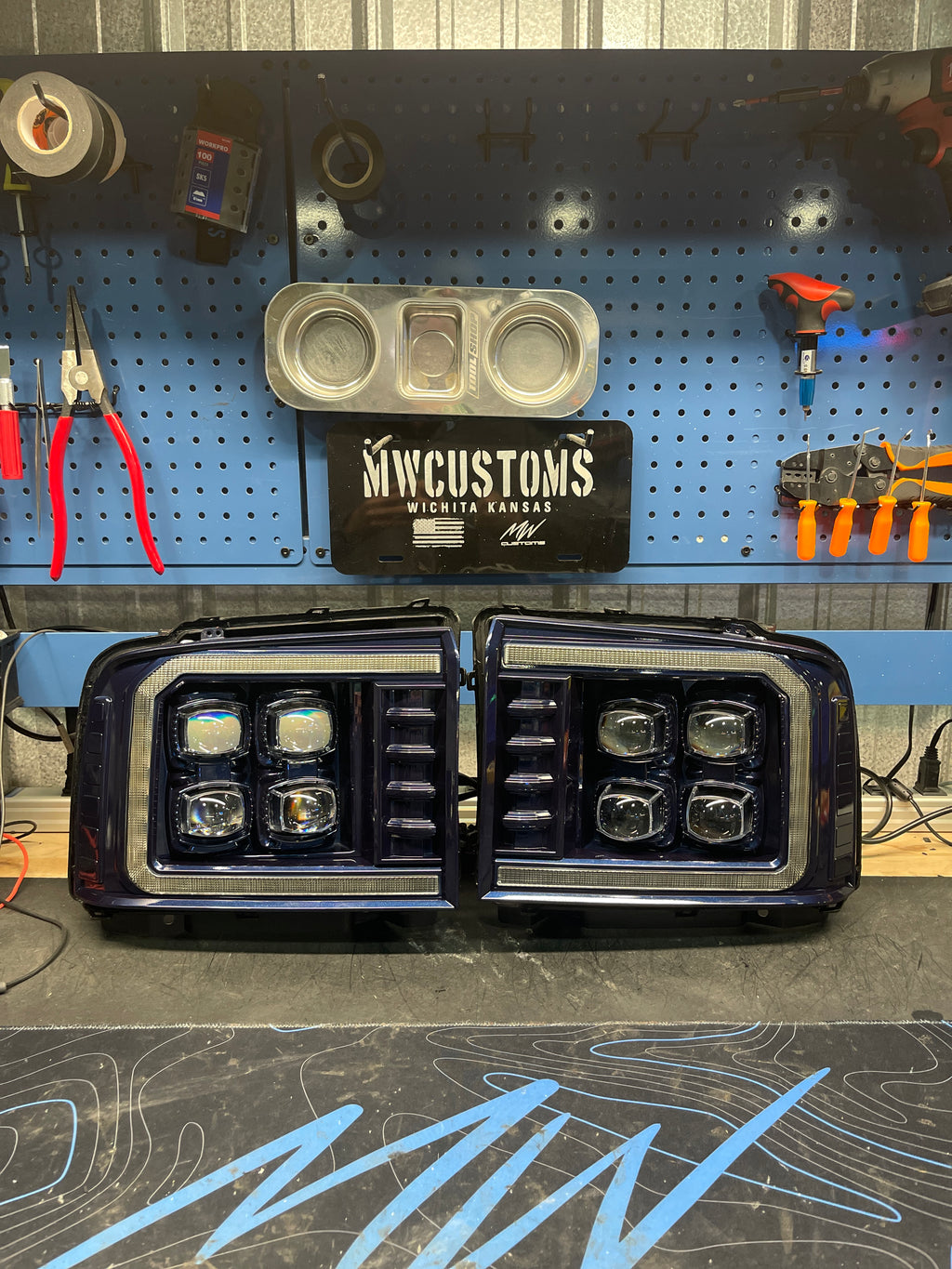 2005-07 FORD SUPER DUTY ALPHAREX HEADLIGHTS NOVA SERIES