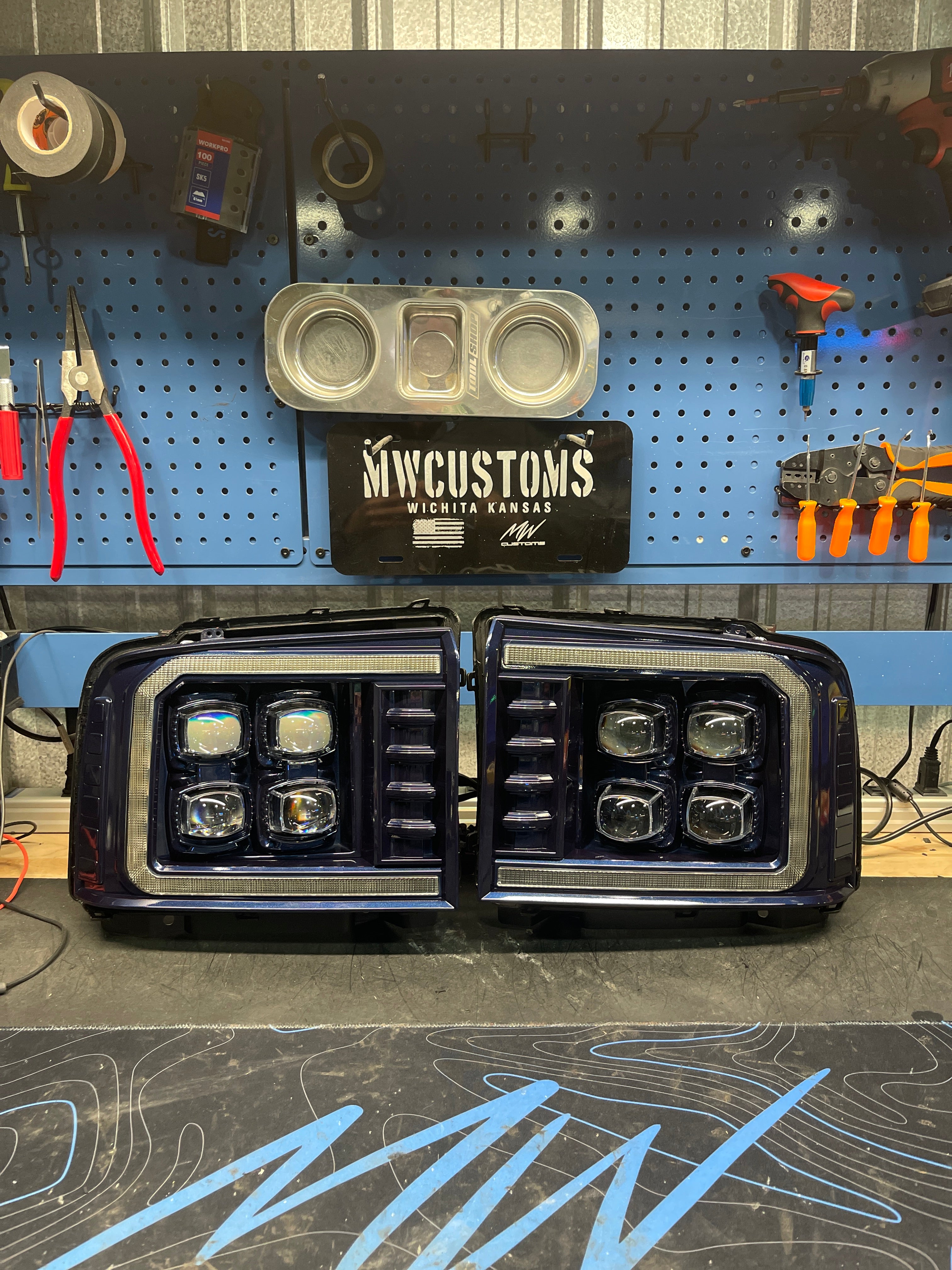 2005-07 FORD SUPER DUTY ALPHAREX HEADLIGHTS NOVA SERIES