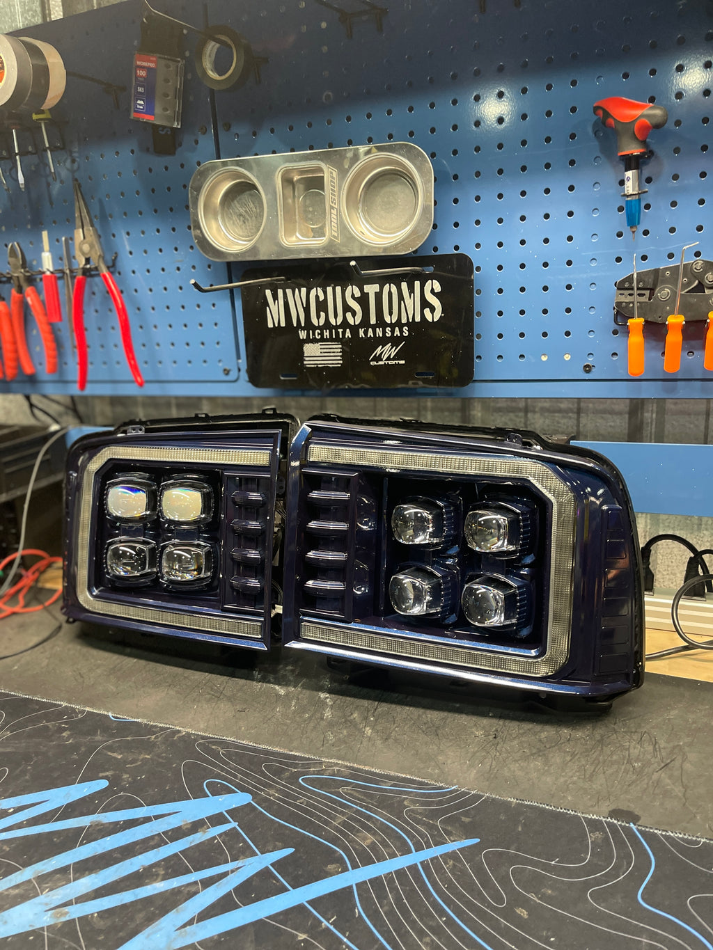 2005-07 FORD SUPER DUTY ALPHAREX HEADLIGHTS NOVA SERIES