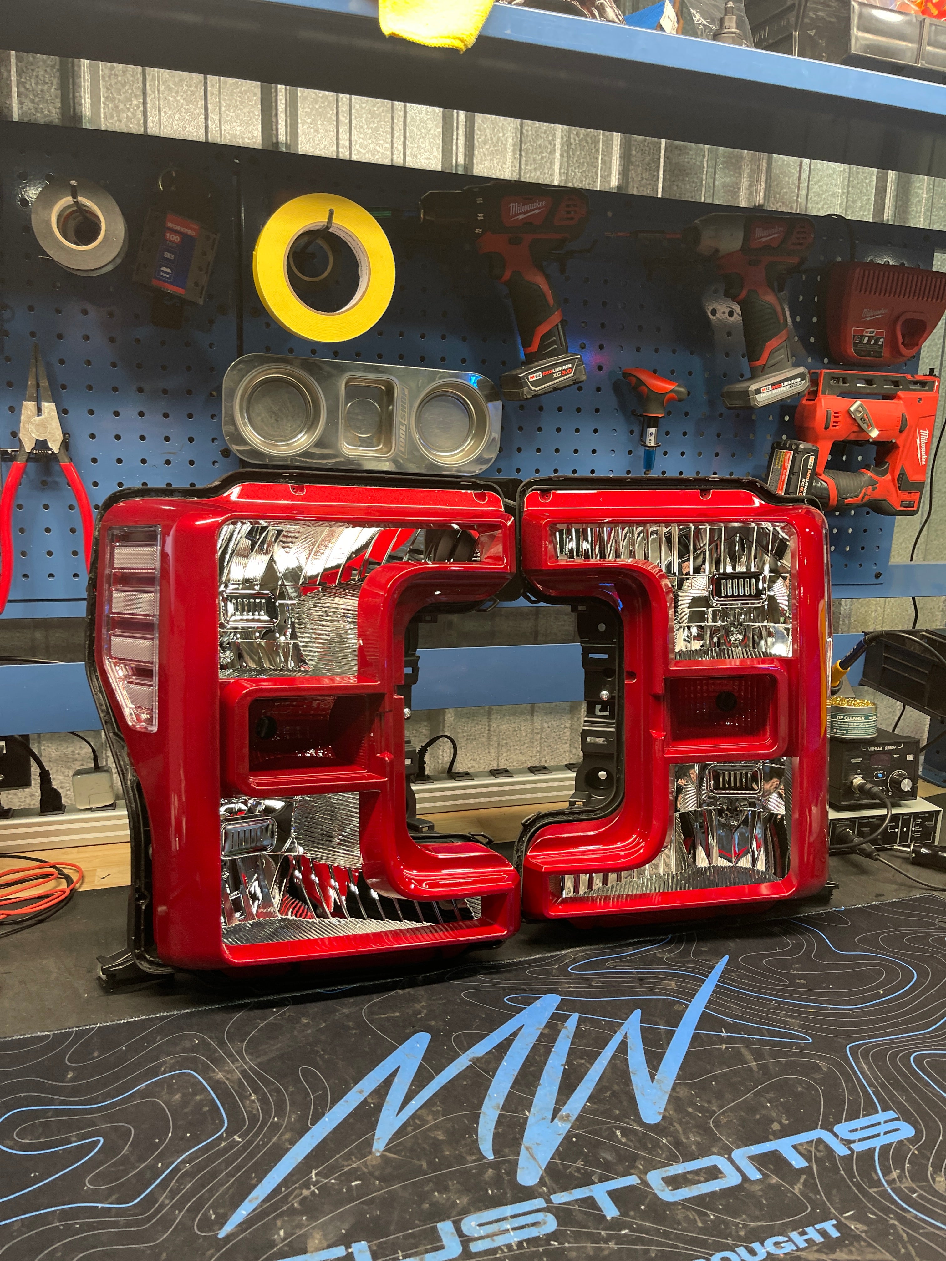 2017-19 FORD SUPER DUTY HALOGEN HEADLIGHTS