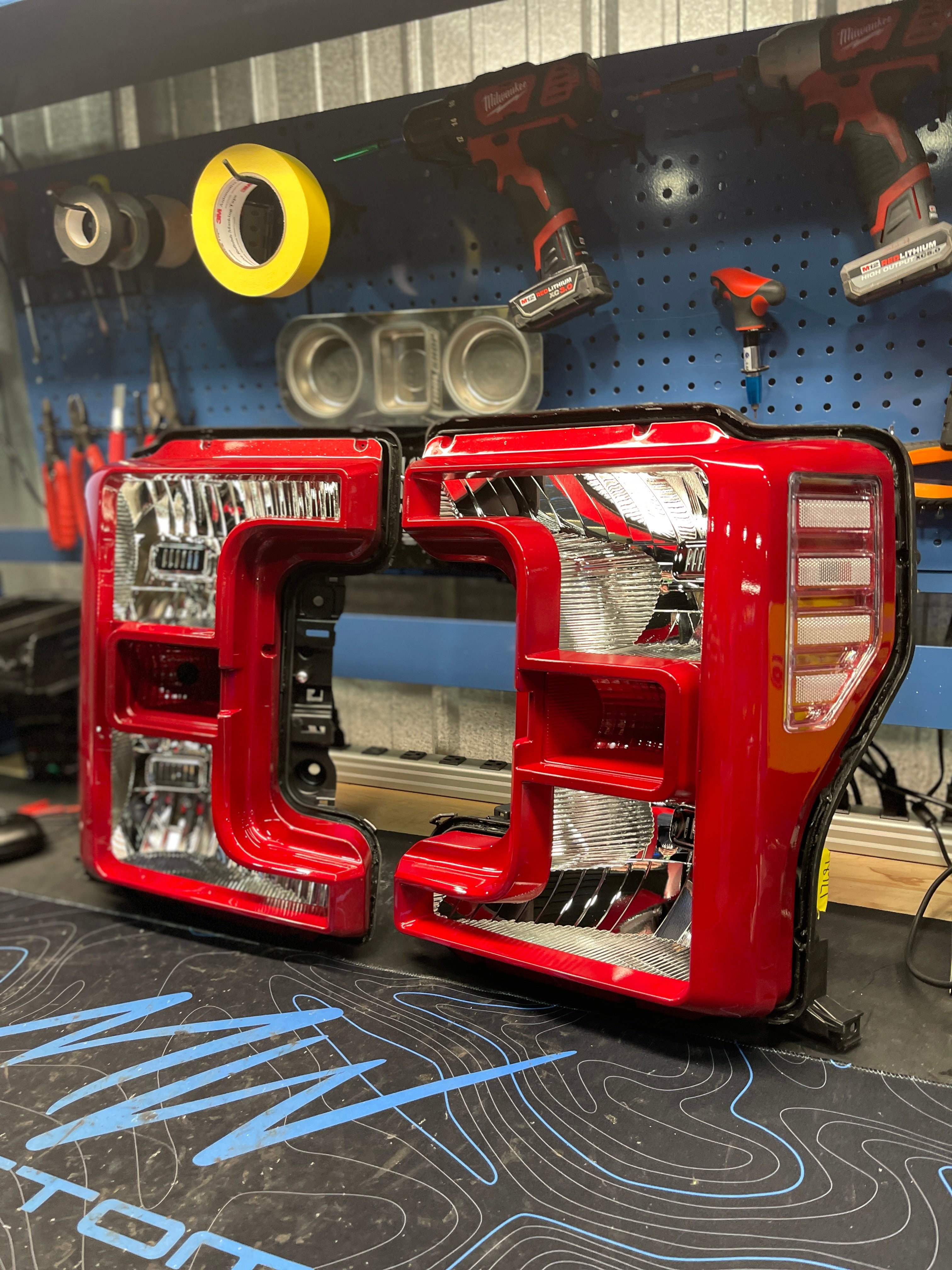 2017-19 FORD SUPER DUTY HALOGEN HEADLIGHTS