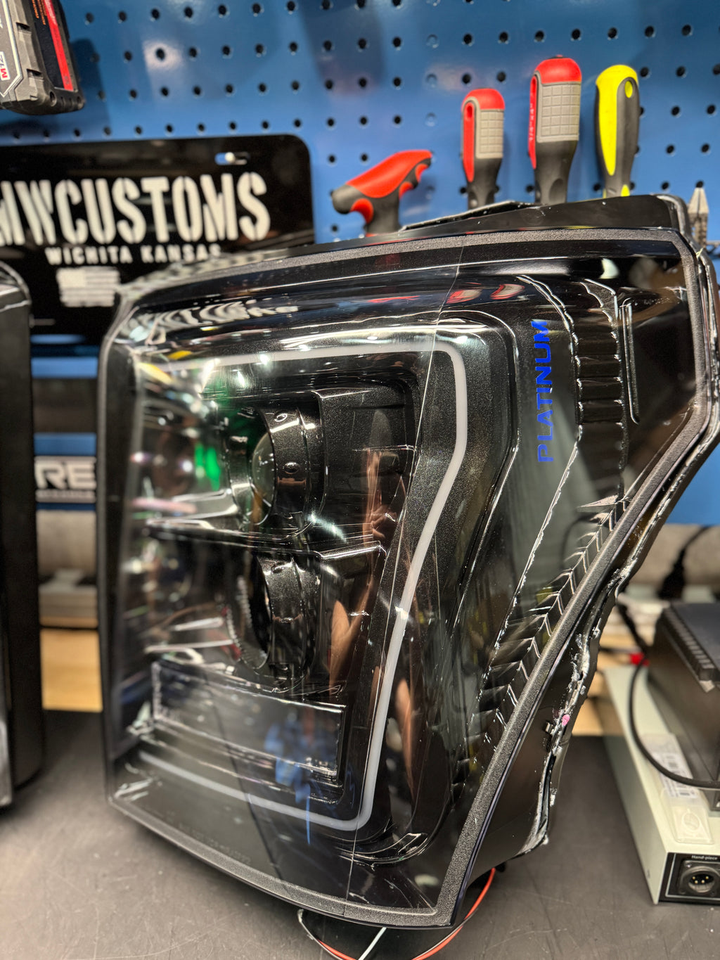 2011-16 FORD SUPER DUTY C BAR HEADLIGHTS