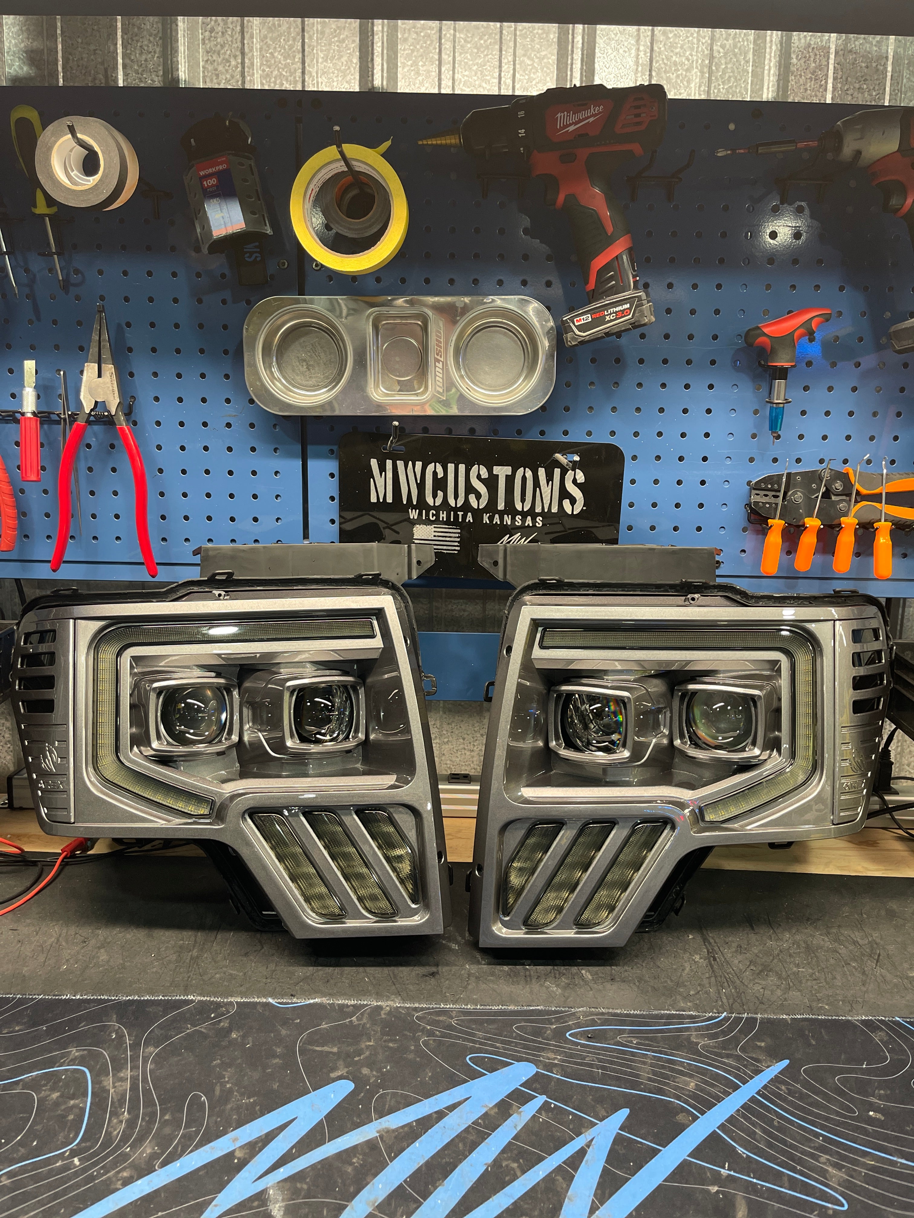 2009-14 FORD F150 ALPHAREX HEADLIGHTS