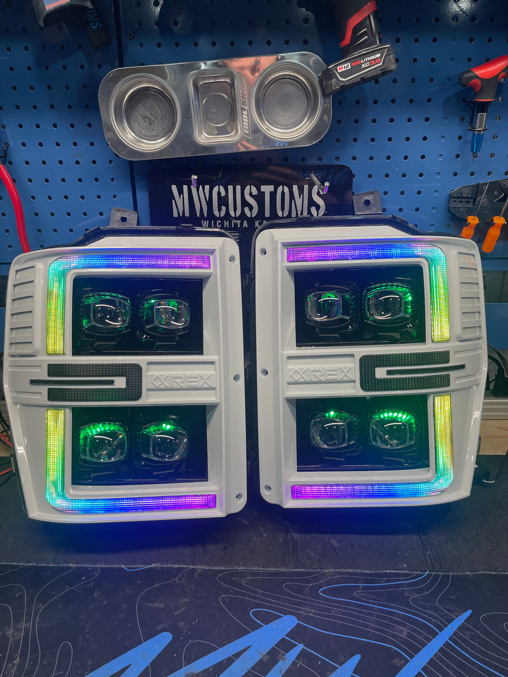 2008-10 FORD SUPER DUTY ALPHAREX HEADLIGHTS NOVA SERIES