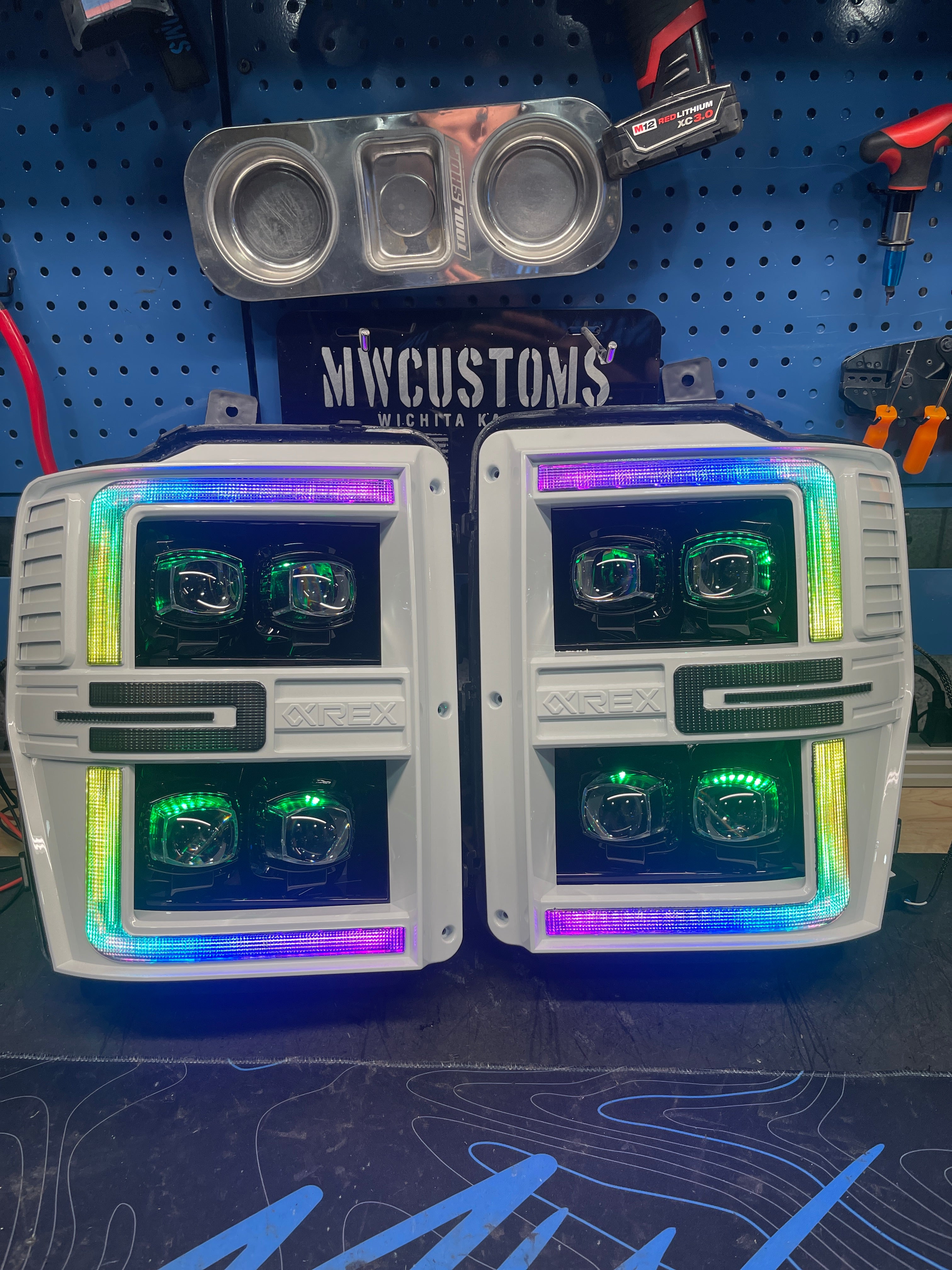 2008-10 FORD SUPER DUTY ALPHAREX HEADLIGHTS NOVA SERIES