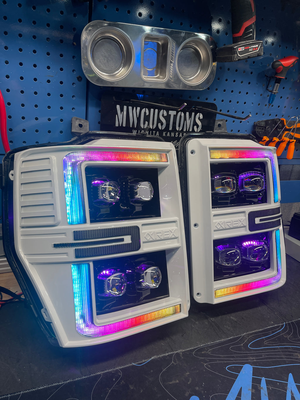 2008-10 FORD SUPER DUTY ALPHAREX HEADLIGHTS NOVA SERIES