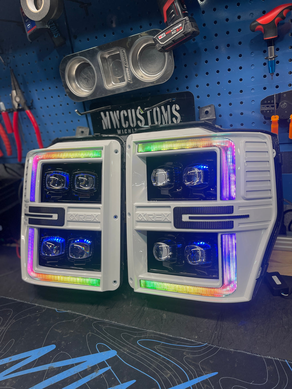 2008-10 FORD SUPER DUTY ALPHAREX HEADLIGHTS NOVA SERIES