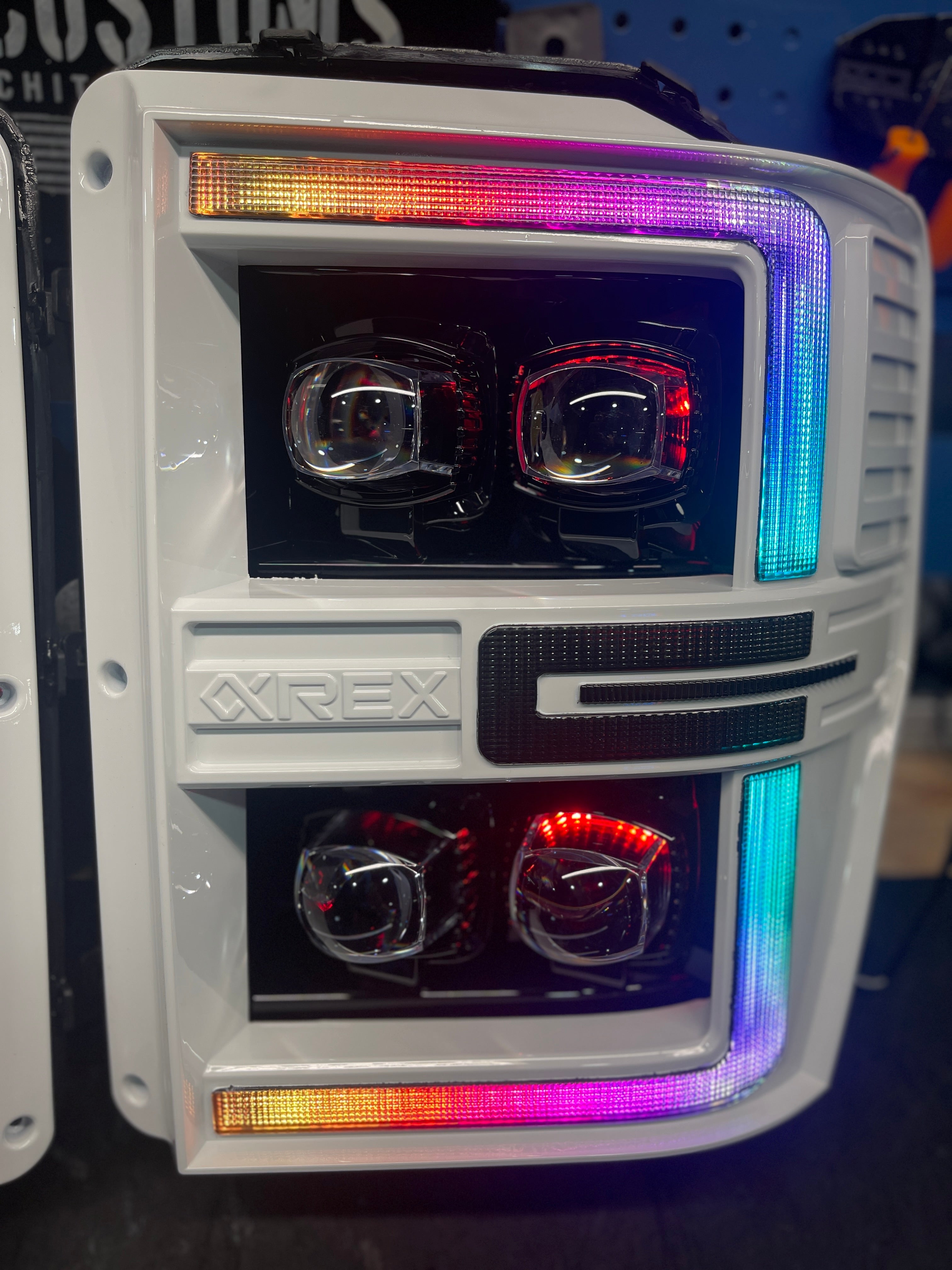 2008-10 FORD SUPER DUTY ALPHAREX HEADLIGHTS NOVA SERIES