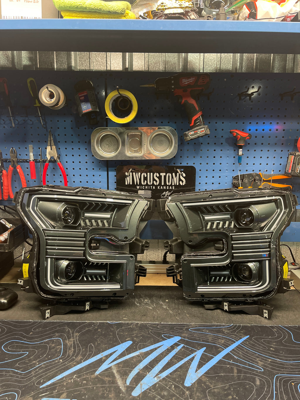 2015-17 FORD F150 ALPHAREX HEADLIGHTS