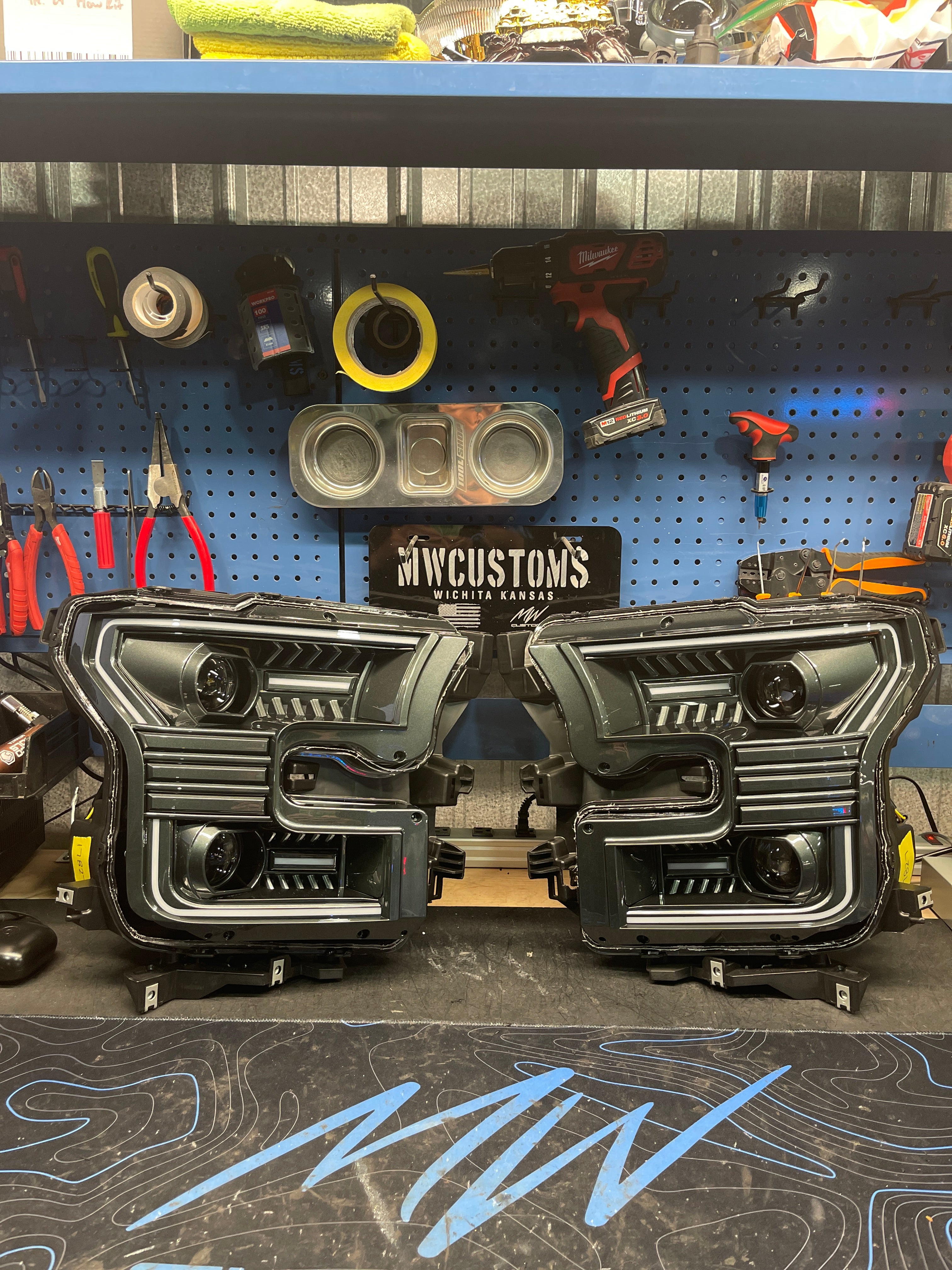 2015-17 FORD F150 ALPHAREX HEADLIGHTS