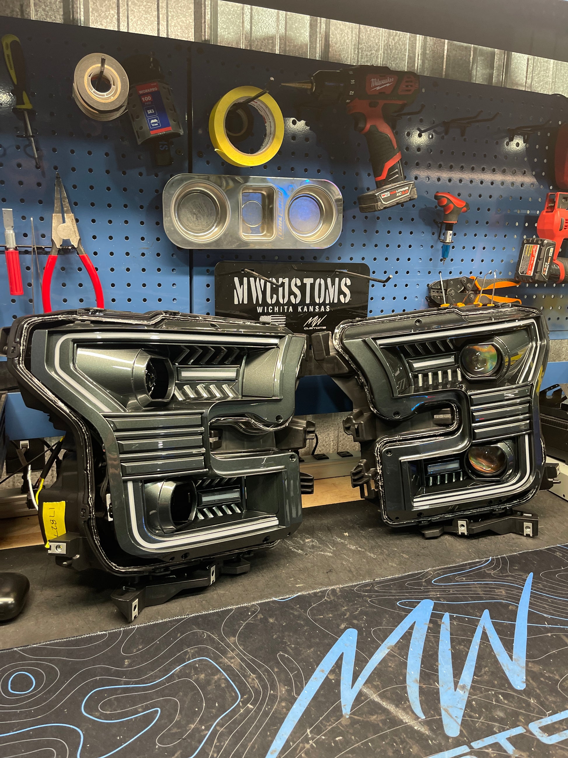 2015-17 FORD F150 ALPHAREX HEADLIGHTS