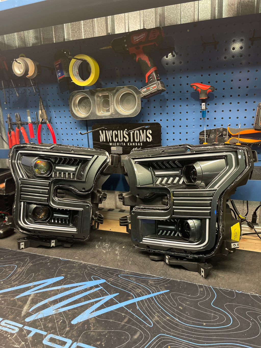 2015-17 FORD F150 ALPHAREX HEADLIGHTS