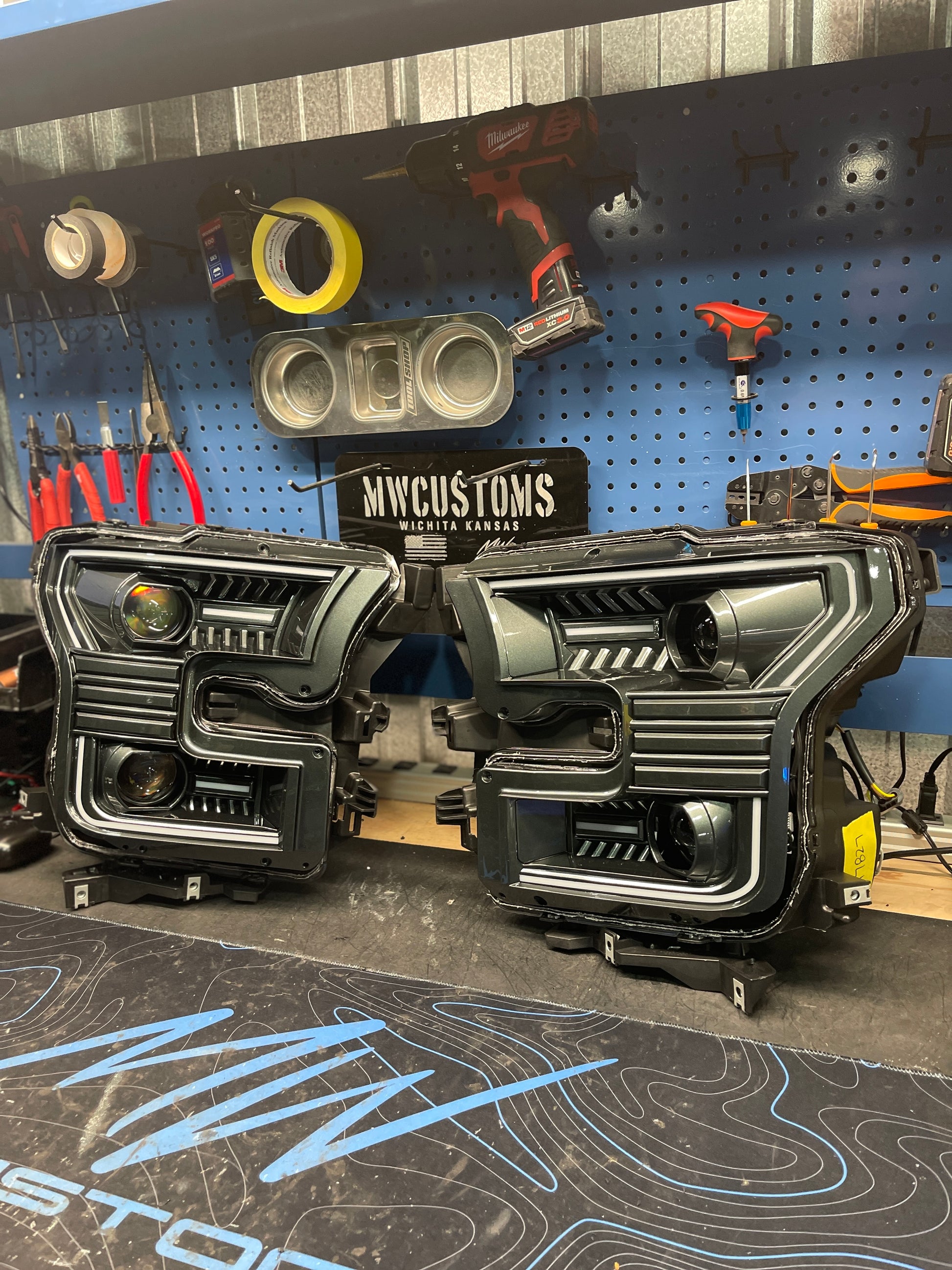 2015-17 FORD F150 ALPHAREX HEADLIGHTS