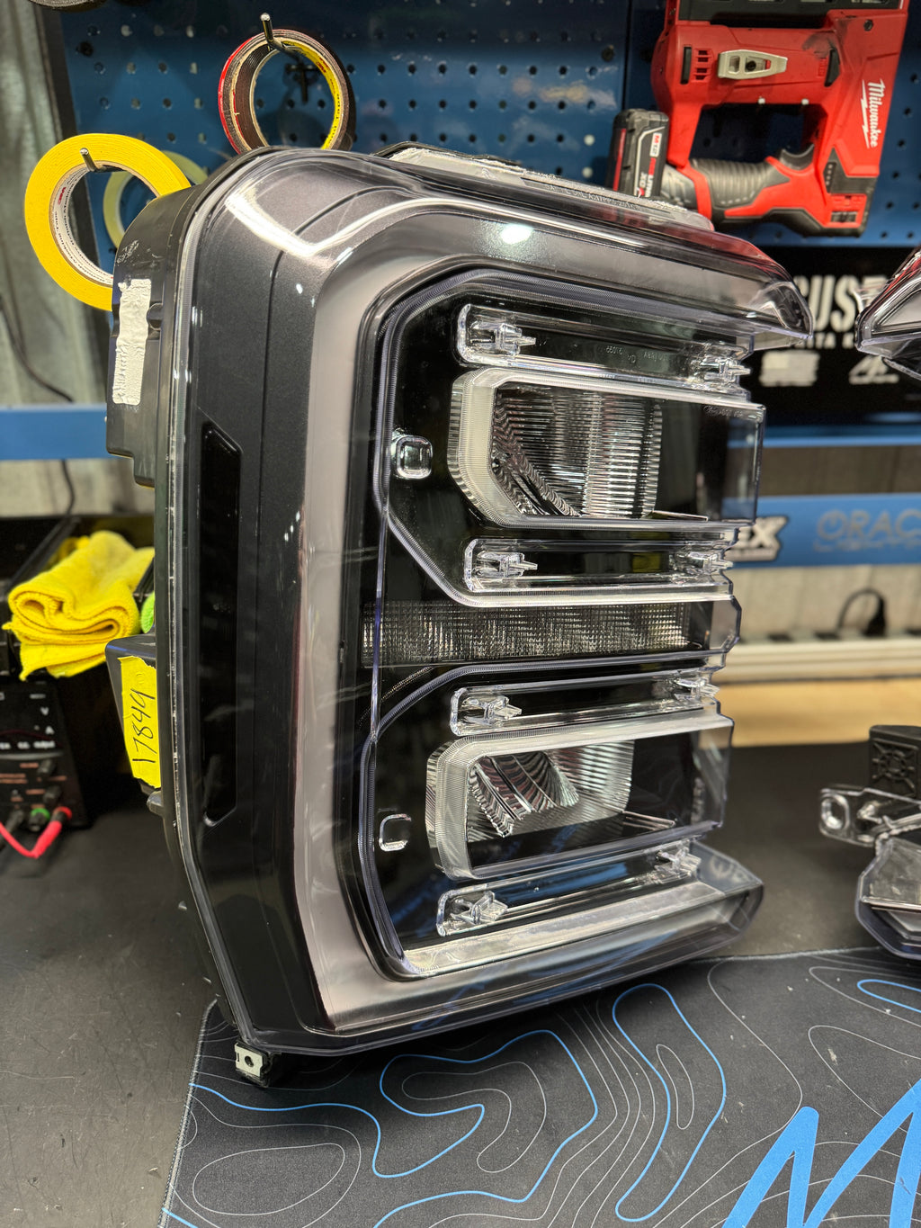 2023 - 25 FORD SUPER DUTY LED REFLECTOR HEADLIGHTS (Fits Factory LED Reflector Only)