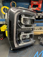 2023 - 25 FORD SUPER DUTY LED REFLECTOR HEADLIGHTS (Fits Factory LED Reflector Only)