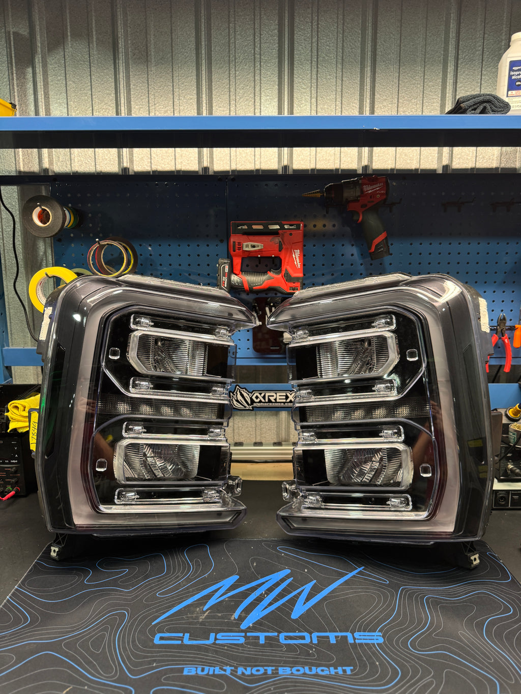 2023 - 25 FORD SUPER DUTY LED REFLECTOR HEADLIGHTS (Fits Factory LED Reflector Only)