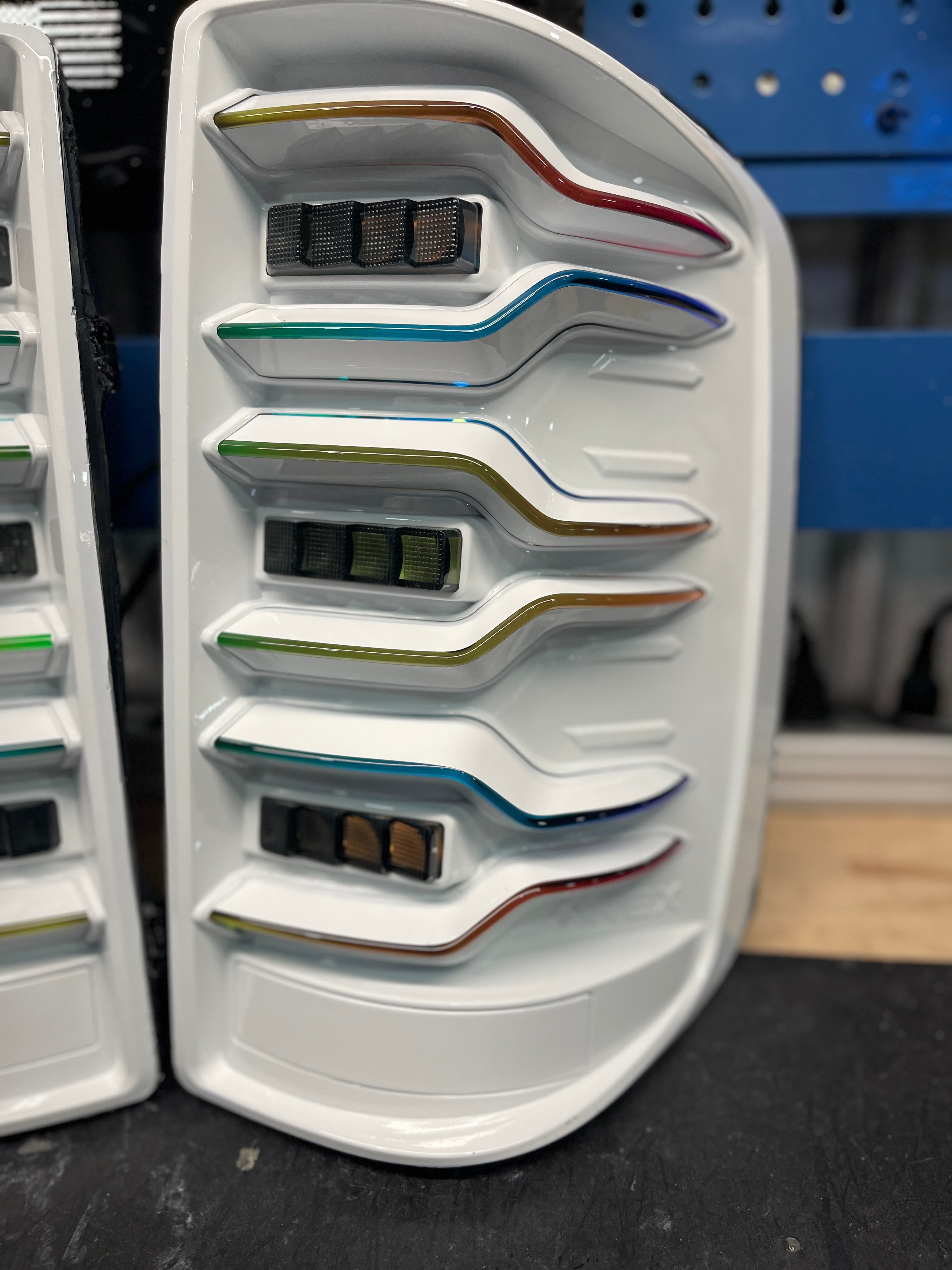 2014 - 18 CHEVY SILVERADO ALPHAREX LUXX SERIES TAIL LIGHTS