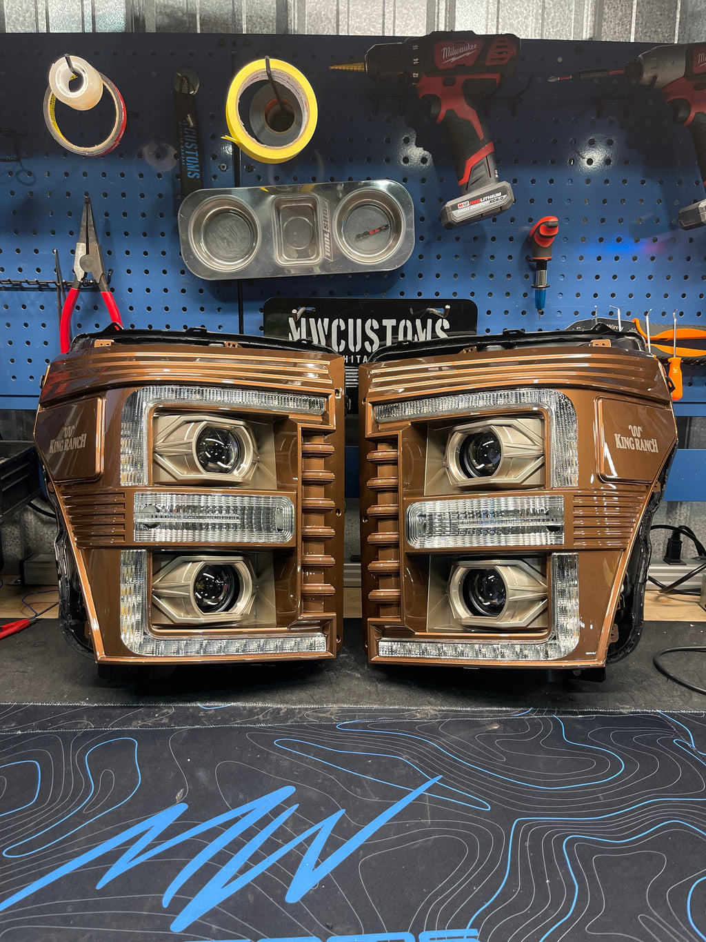 2011-16 FORD SUPER DUTY ALPHAREX HEADLIGHTS