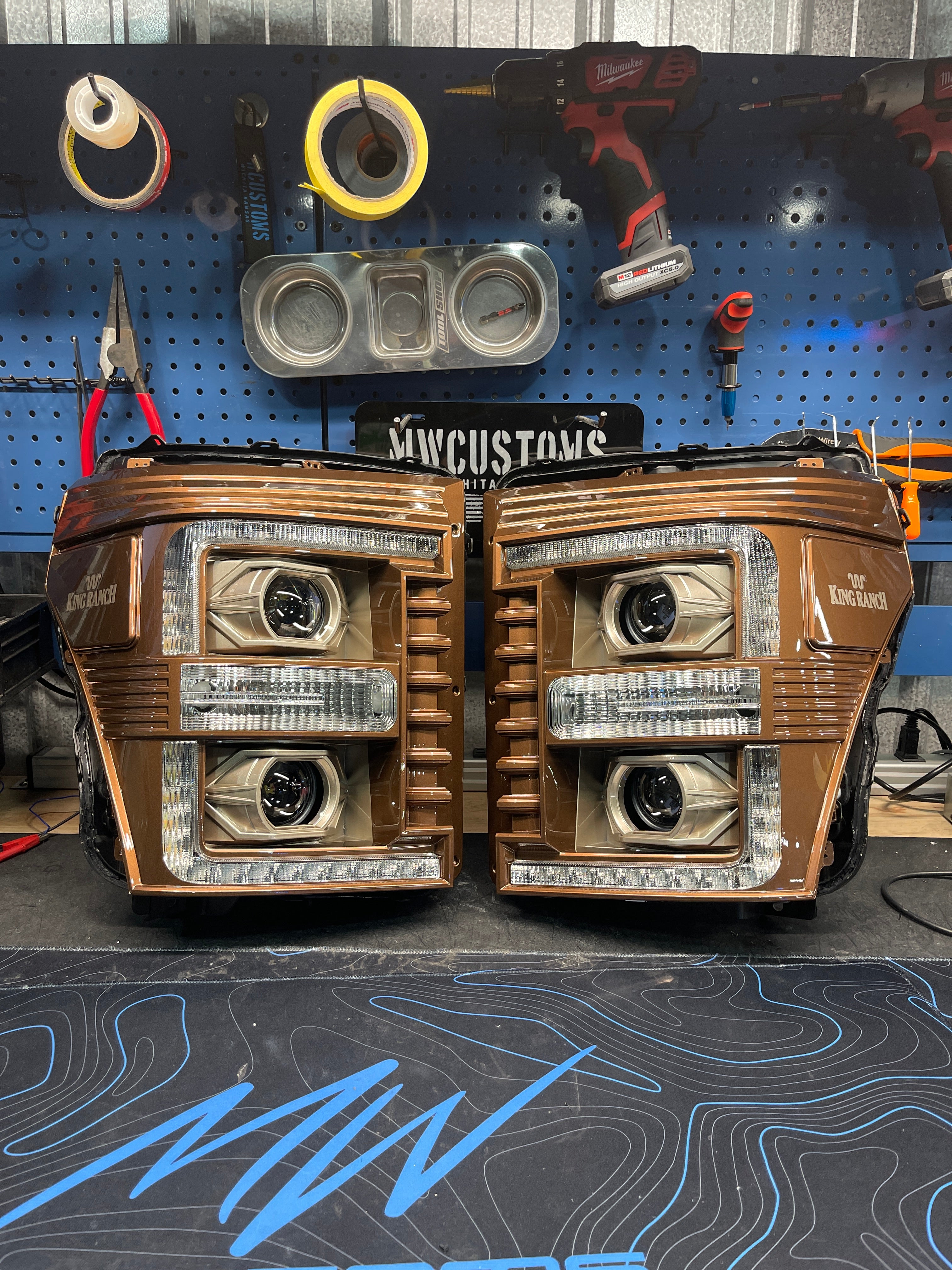 2011-16 FORD SUPER DUTY ALPHAREX HEADLIGHTS