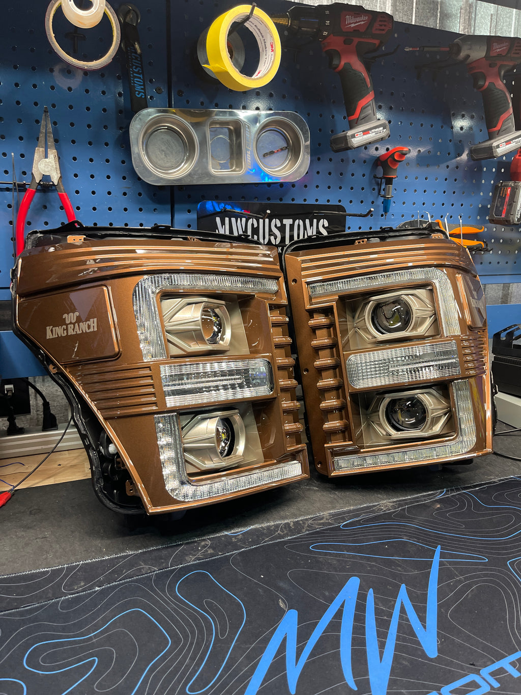 2011-16 FORD SUPER DUTY ALPHAREX HEADLIGHTS