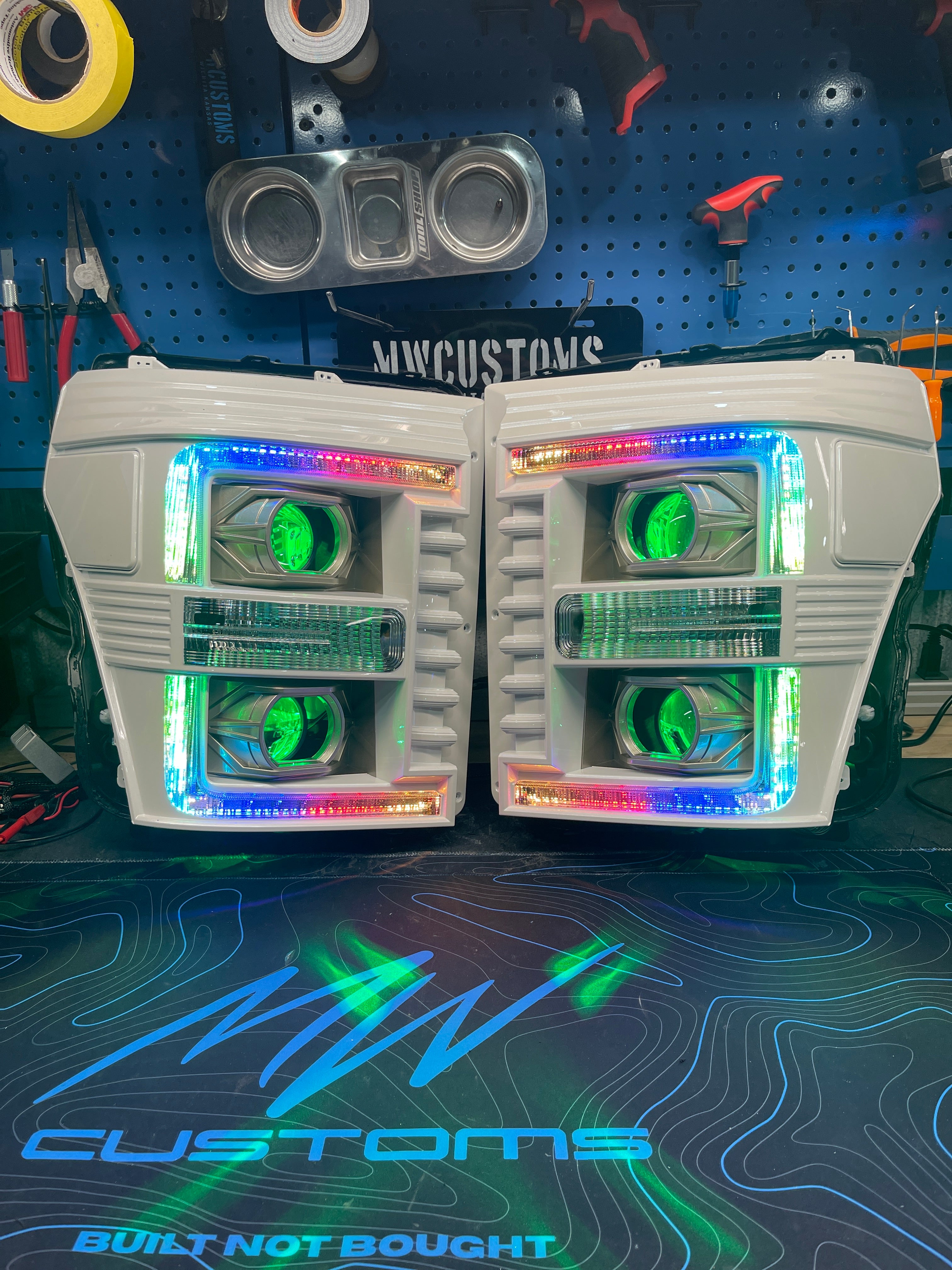 2011-16 FORD SUPER DUTY ALPHAREX HEADLIGHTS