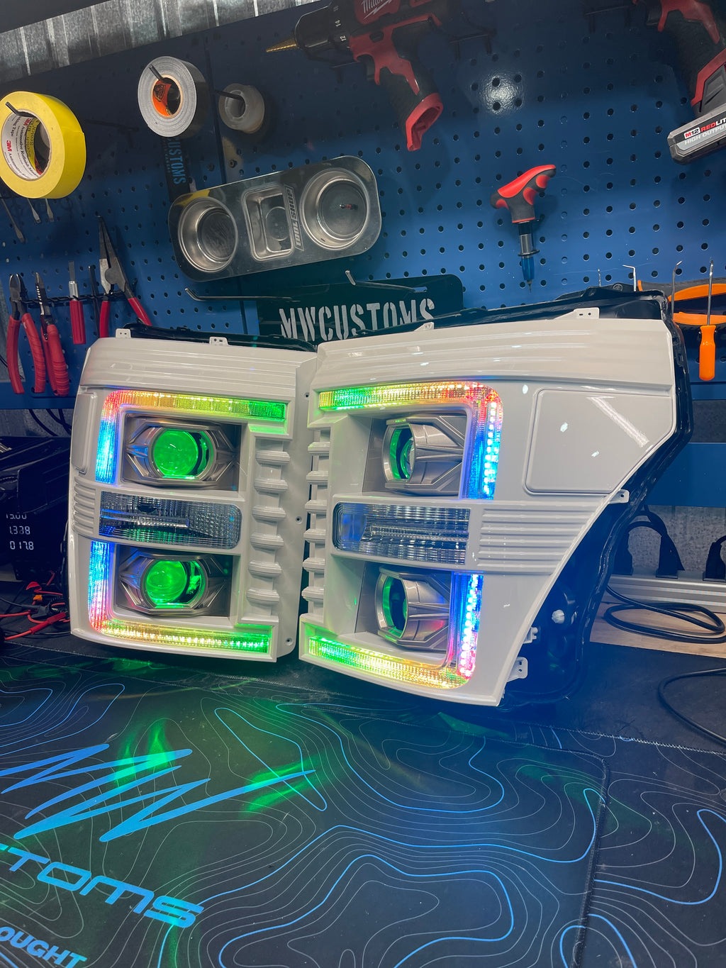 2011-16 FORD SUPER DUTY ALPHAREX HEADLIGHTS