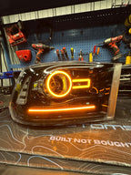 2009 - 18 DODGE RAM MWCUSTOMS PREMIUM SWITCHBACK HEADLIGHT