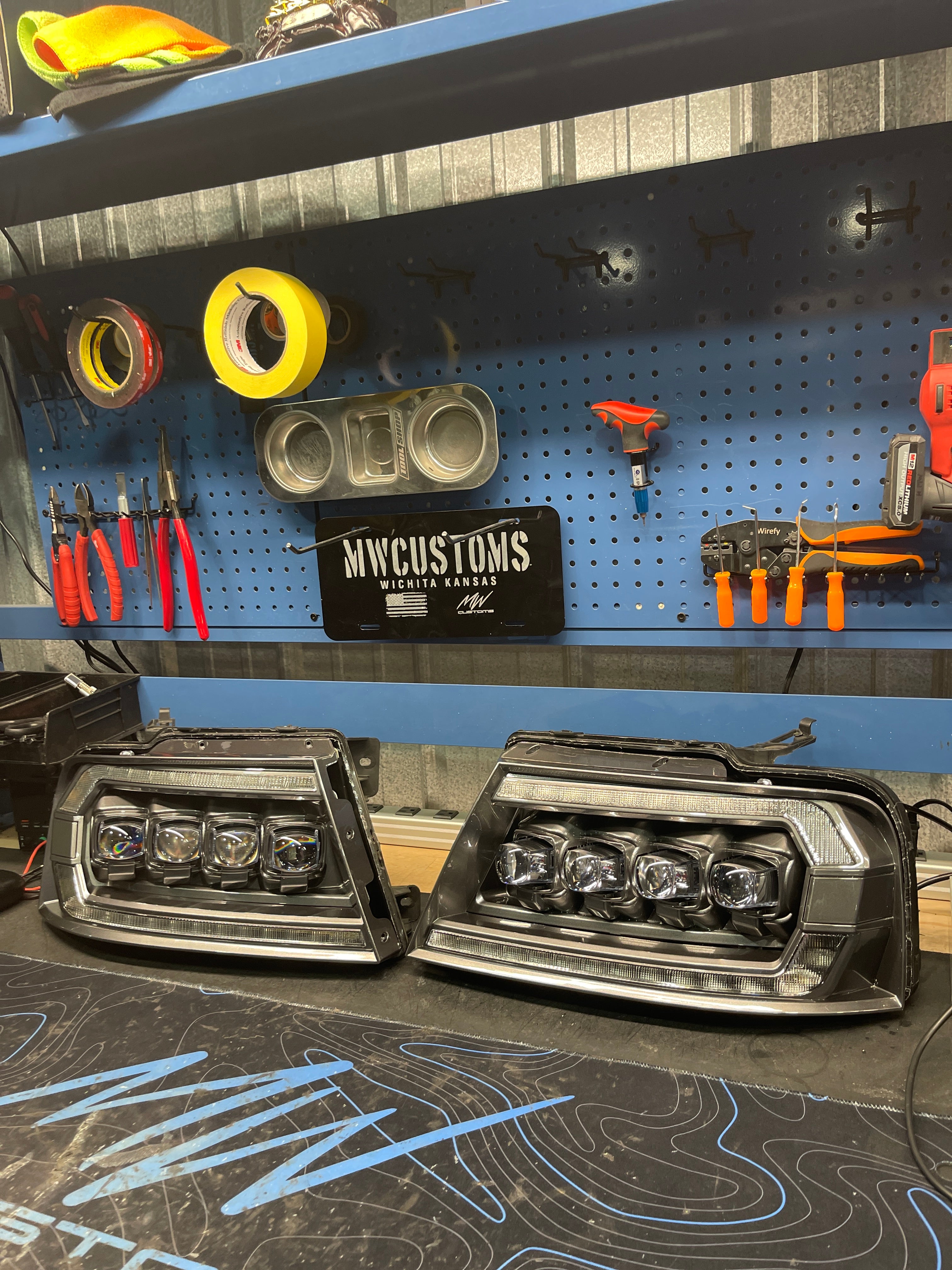 2004-08 FORD F150 ALPHAREX HEADLIGHTS NOVA SERIES