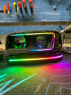 1999 - 06 GMC SIERRA C BAR HEADLIGHTS GEN 2