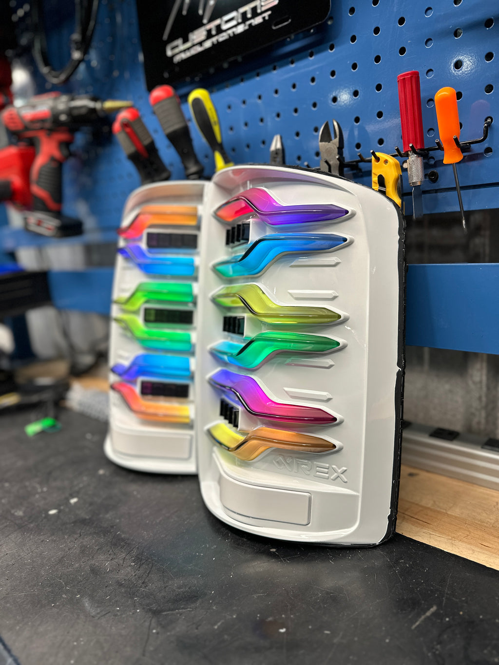 2014 - 18 GMC SIERRA ALPHAREX LUXX SERIES TAIL LIGHTS