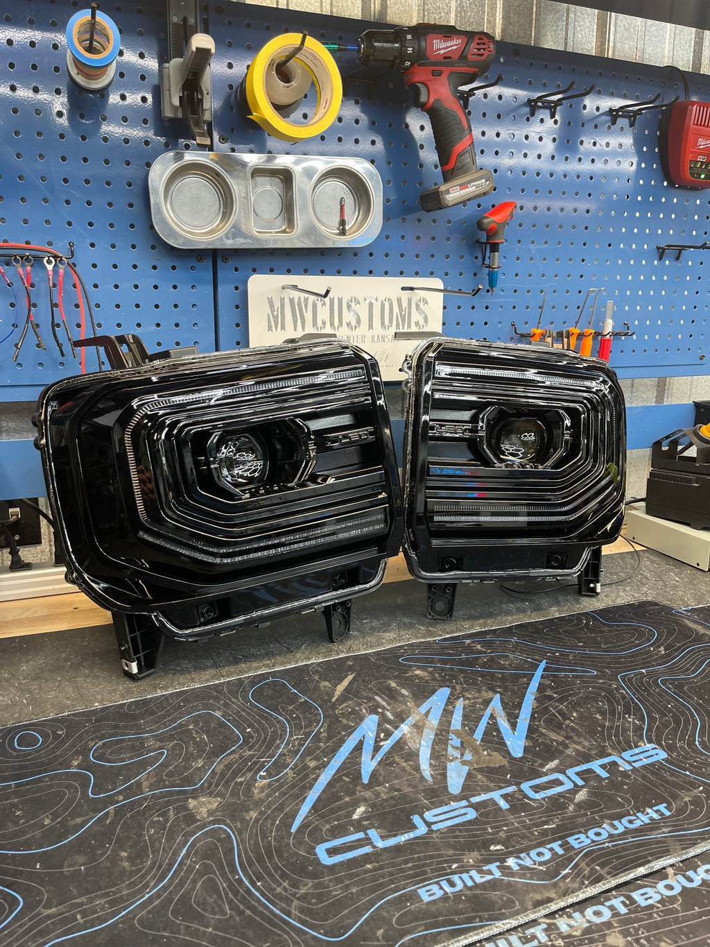 2014-2018 GMC SIERRA 1500 | 2014-2019 GMC SIERRA HD LED PROJECTOR HEADLIGHT