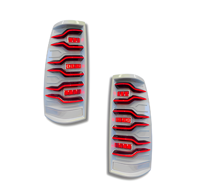 99-06 GMC SIERRA/2003-07 CHEVROLET SILVERADO ALPHAREX TAIL LIGHTS
