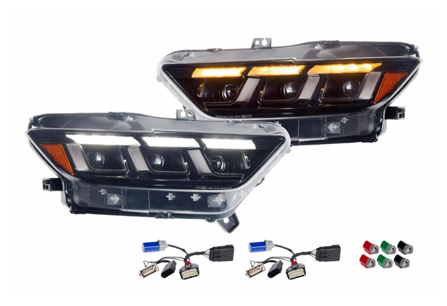 FORD MUSTANG GT500 (20-22) XB LED HEADLIGHTS (GEN II)