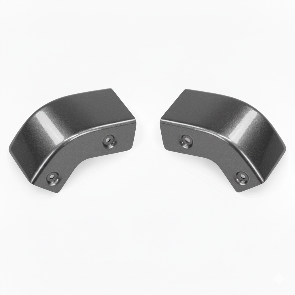 2021 - 26 FORD F150 COLORMATCHED REAR MUD FLAP DELETE